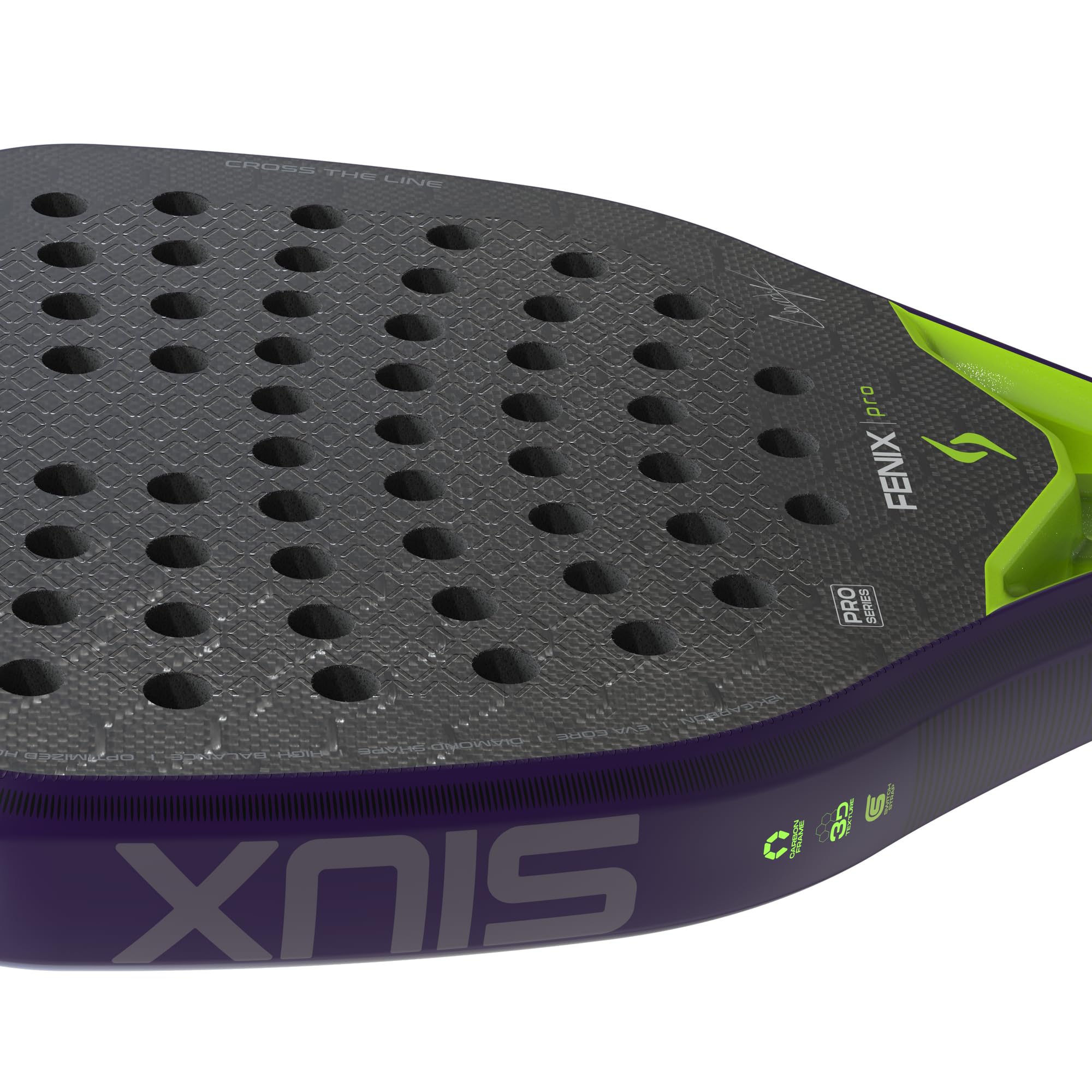 Siux Fenix Pro 2026 Padel Racket, Glow Purple: Buy Online at Best